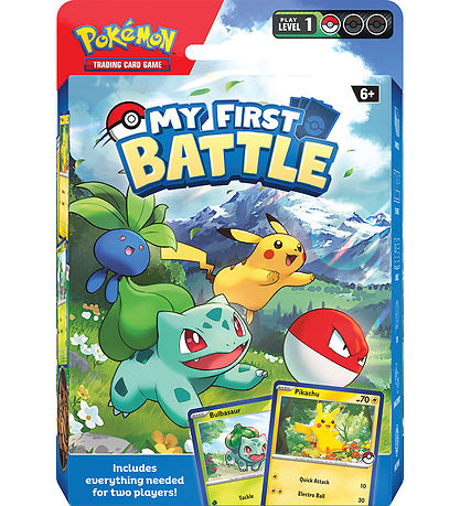 Pokémon My First Battle - Bulbasaur vs. Pikachu
