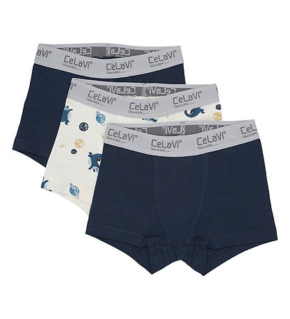 CeLaVi Boxershorts - 3-pak - Total Eclipse CeLaVi Boxershorts - 3-pak - Total Eclipse