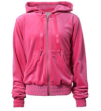 Hound Cardigan - Velour - Pink Hound Cardigan - Velour - Pink
