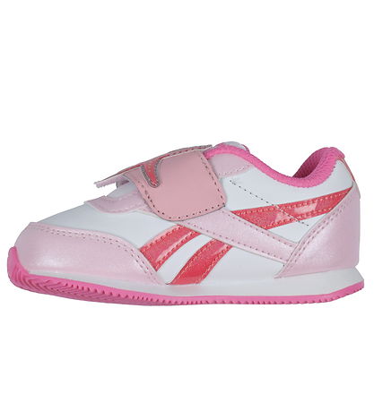 Reebok Sko - Royal CL JOG 2.0 - Running - Hvid/Rosa