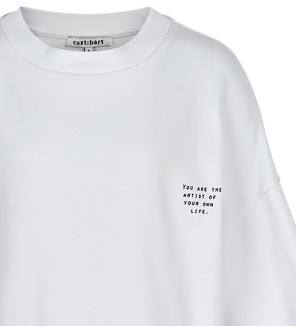 Cost:Bart T-shirt - CBSilke - Oversize - Bright White Cost:Bart T-shirt - CBSilke - Oversize - Bright White