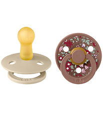 BIBS X Liberty Colour Sutter - 2-pak - Str. 2 - Rund - Chamomile BIBS X Liberty Colour Sutter - 2-pak - Str. 2 - Rund - Chamomile