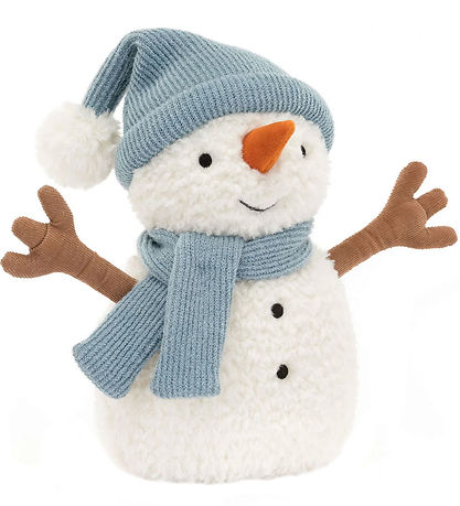 Jellycat Bamse - 22x13 cm - Sammie Snowman Jellycat Bamse - 22x13 cm - Sammie Snowman