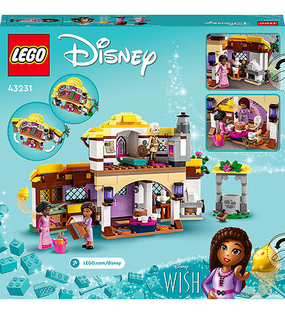 LEGO® Disney - Ønsket - Ashas hytte - 43231 - 509 Dele