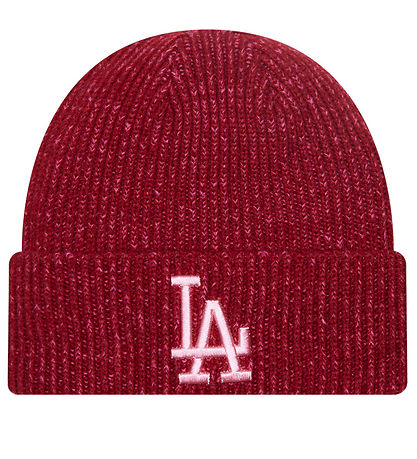 New Era Hue - Strik - Rib - Dodgers - Rød/Rosa New Era Hue - Strik - Rib - Dodgers - Rød/Rosa