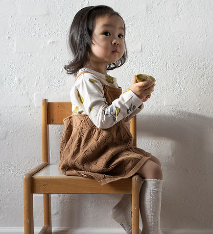 Petit Piao Kjole - Strik - Caramel