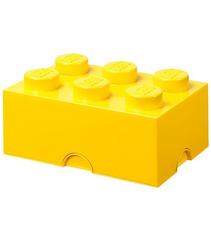 LEGO® Storage Opbevaringsboks - 6 Knopper - 37,5x25x18 - Bright