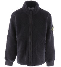 Stone Island Fleecejakke - Sort Stone Island Fleecejakke - Sort
