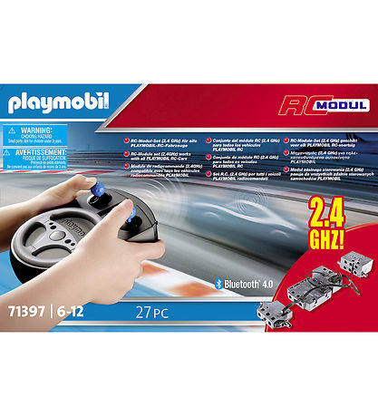 Playmobil RC Modul - Bluetooth - 71397 - 27 Dele Playmobil RC Modul - Bluetooth - 71397 - 27 Dele