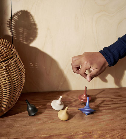 Ferm Living Spinning tops - 5-Pack - Multi