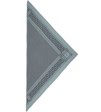 Lala Berlin Tørklæde - 162x85 - Triangle Monogram M - Grey On Me Lala Berlin Tørklæde - 162x85 - Triangle Monogram M - Grey On Me