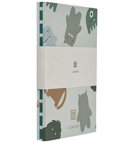 Liewood Notesbøger - 3-Pak - Sidney - Monster/ Vehicles Mix Liewood Notesbøger - 3-Pak - Sidney - Monster/ Vehicles Mix