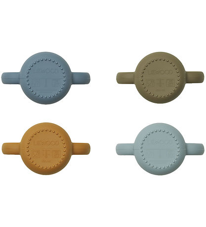 Liewood Kopper - Silikone - 4-Pak - Gene - Blue Multi Mix Liewood Kopper - Silikone - 4-Pak - Gene - Blue Multi Mix