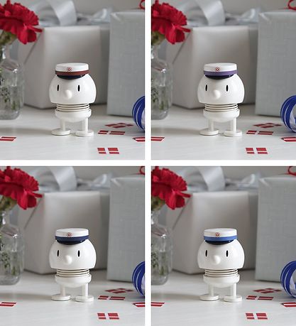 Hoptimist Student Bumble - Medium - 10,5 cm - Hvid Hoptimist Student Bumble - Medium - 10,5 cm - Hvid