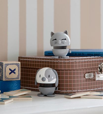 Hoptimist Dog - 6,9 cm - Cool Grey Hoptimist Dog - 6,9 cm - Cool Grey