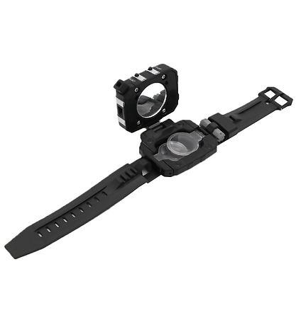 SpyX - 6-in-1 Spy Watch - Sort/Sølv SpyX - 6-in-1 Spy Watch - Sort/Sølv