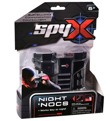 SpyX - Night 'Nocs - Sort/Sølv SpyX - Night 'Nocs - Sort/Sølv