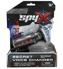 SpyX - Secret Voice Changer - Sort/Sølv SpyX - Secret Voice Changer - Sort/Sølv