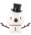 Hoptimist Snowman - Medium - 10,8 cm - White/Blue Hoptimist Snowman - Medium - 10,8 cm - White/Blue