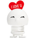 Hoptimist Love Bimble - Medium - 12 cm - Hvid Hoptimist Love Bimble - Medium - 12 cm - Hvid