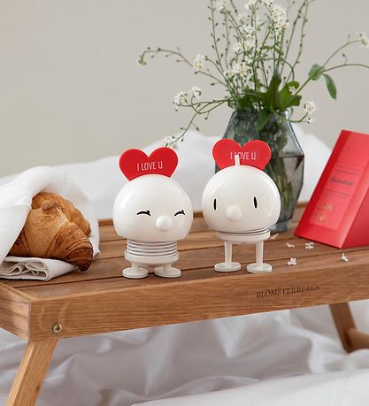 Hoptimist Love Bimble - Medium - 12 cm - Hvid Hoptimist Love Bimble - Medium - 12 cm - Hvid