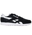 Reebok Sko - Classic Nylon - Running - Sort/Hvid Reebok Sko - Classic Nylon - Running - Sort/Hvid