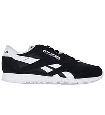 Reebok Sko - Classic Nylon - Running - Sort/Hvid Reebok Sko - Classic Nylon - Running - Sort/Hvid