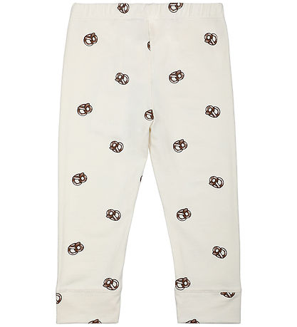 The New Siblings Leggings - TsnHimo - White Swan m. Kringler The New Siblings Leggings - TsnHimo - White Swan m. Kringler