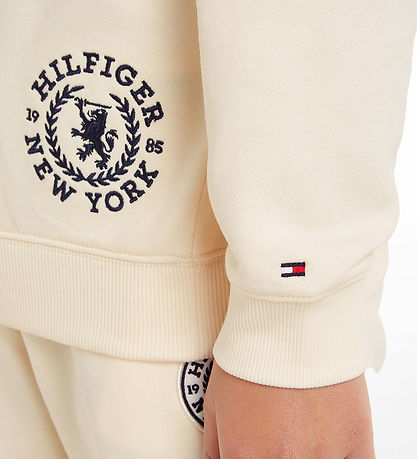 Tommy Hilfiger Hættetrøje - Crest Logo - AEF Calico