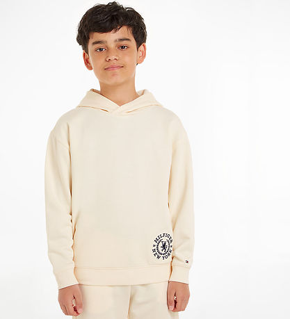 Tommy Hilfiger Hættetrøje - Crest Logo - AEF Calico