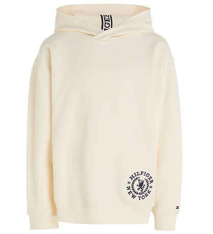 Tommy Hilfiger Hættetrøje - Crest Logo - AEF Calico