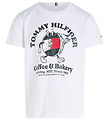 Tommy Hilfiger T-shirt - Tommy Bagels - White Tommy Hilfiger T-shirt - Tommy Bagels - White