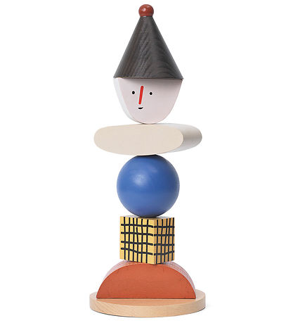 Ferm Living Stablelegetøj - Figure Stacking Blocks - Multi