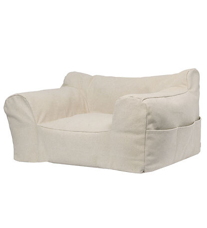 Ferm Living Lænestol - Billow Bean Bag - 50x80x48 cm - Off-white