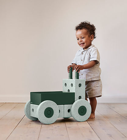 MODU Gåvogn - 3-i-1 - 48x27x44 cm - Ocean Mint/Forest Green