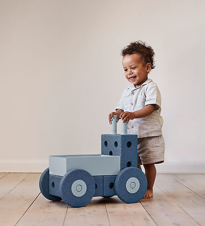 MODU Gåvogn - 3-i-1 - Deep Blue/Sky Blue