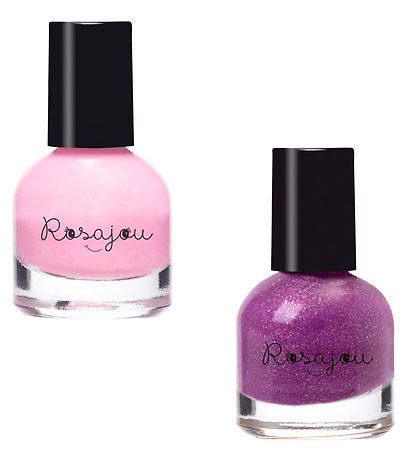 Rosajou Sminkesæt - Blush/Læbestift/Neglelak m.m. - 9 Dele
