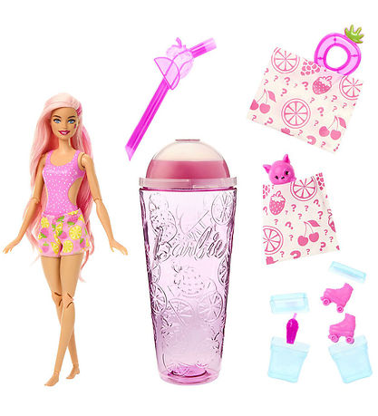 Barbie Dukke - Pop Reveal Juicy Fruits Strawberry Lemonade - Ros Barbie Dukke - Pop Reveal Juicy Fruits Strawberry Lemonade - Ros