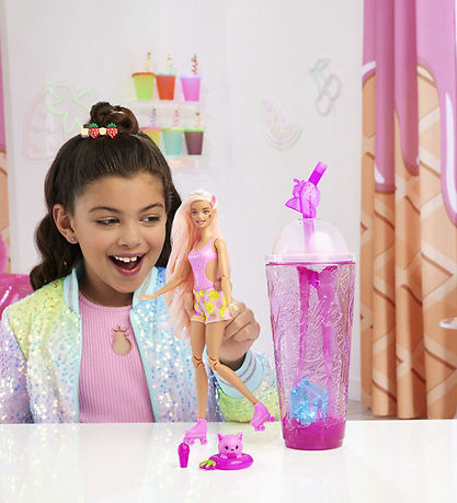 Barbie Dukke - Pop Reveal Juicy Fruits Strawberry Lemonade - Ros Barbie Dukke - Pop Reveal Juicy Fruits Strawberry Lemonade - Ros