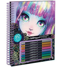 Livre de Coloriage av. Marqueurs Magiques Nebulous Stars - Noir  Livre de Coloriage av. Marqueurs Magiques Nebulous Stars - Noir