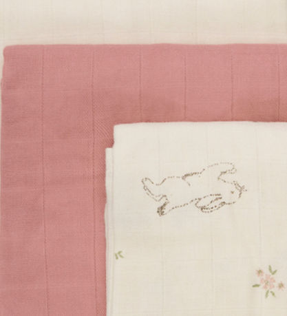 Pippi Stofbleer - 3-pak - 70x70 cm - Rose Tan Pippi Stofbleer - 3-pak - 70x70 cm - Rose Tan