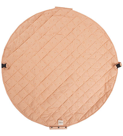 Play&Go Legetøjstæppe - Ø120 - Soft Organic - Fleuri Play&Go Legetøjstæppe - Ø120 - Soft Organic - Fleuri