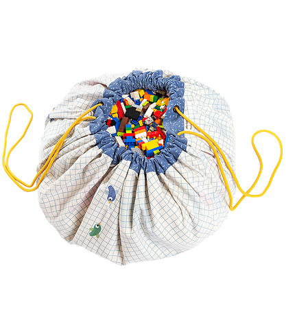 Play&Go x Moulin Roty Legetøjstæppe - Ø140 cm - Les Toupitis