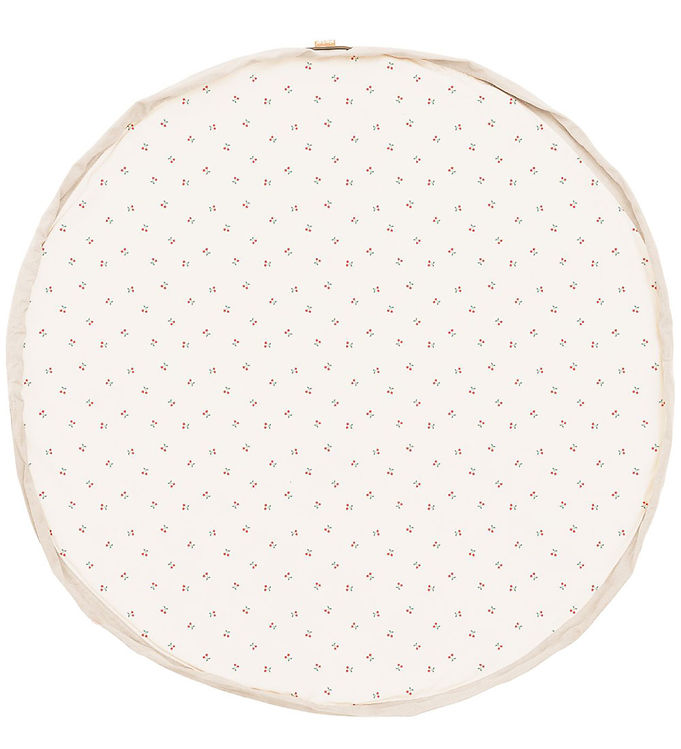 Play&Go Legetøjstæppe - Ø140 cm - Cherry Cherry