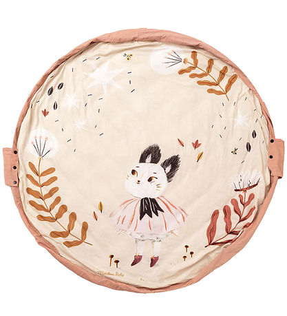 Play&Go x Moulin Roty Legetøjstæppe - 3-i-1 - Ø120 cm - Aprés La Play&Go x Moulin Roty Legetøjstæppe - 3-i-1 - Ø120 cm - Aprés La