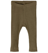 Name It Leggings - Noos - Rib - NbnKab - Dusty Olive Name It Leggings - Noos - Rib - NbnKab - Dusty Olive