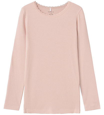 Name It Bluse - Rib - Noos - NkfKab - Sepia Rose Name It Bluse - Rib - Noos - NkfKab - Sepia Rose
