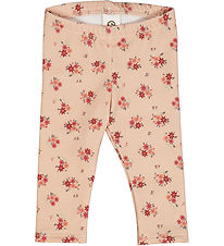 Müsli leggings - Dahlia - Rose Sugar m. Blomster Müsli leggings - Dahlia - Rose Sugar m. Blomster