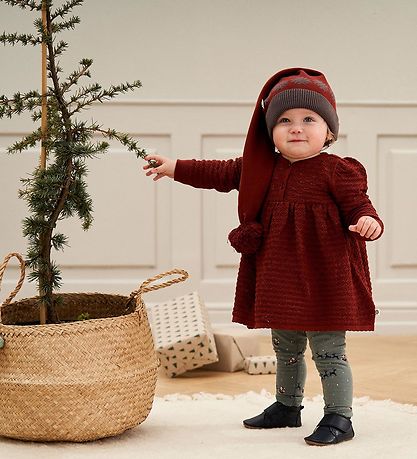 Müsli Nissehue - Knit Jacquard - Russet Müsli Nissehue - Knit Jacquard - Russet