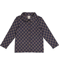 Müsli skjorte - Jacquard - Tower Grey/Night Blue/Desert Green Müsli skjorte - Jacquard - Tower Grey/Night Blue/Desert Green